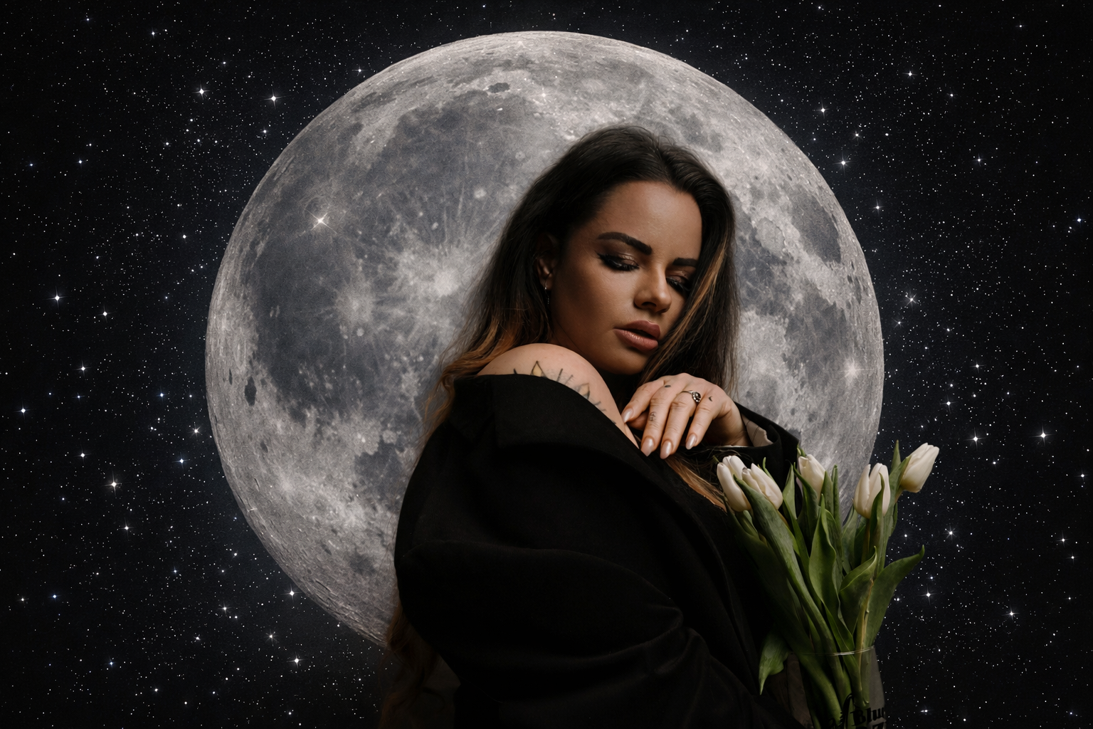 Universum, Sonne, Mond und Astrochart